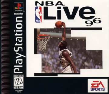 NBA Live 96 (US) box cover front